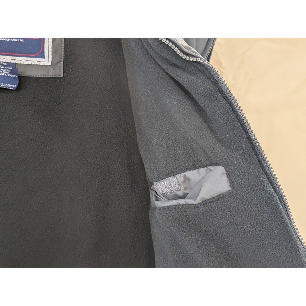 Free Country‎ Mens XL Vest Gray Puffer Full Zip Sleeveless Jacket Coat Outerwear - Picture 7 of 8